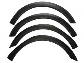 Extensions d'ailes en plastique pour Skoda Fabia II break (2007-2010) avant facelift