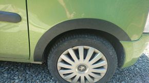 Extensions d'ailes en plastique pour Opel Agila A (2000-2007)