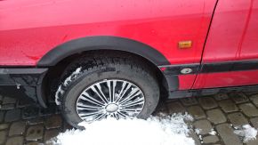 Extensions d'ailes en plastique pour Audi 80 B3 berline (1986-1991)