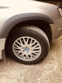 Extensions d'ailes en plastique pour Subaru Forester I (2000-2002) après facelift