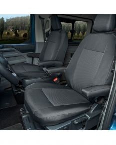Housses de siège auto Tailor Made pour Volkswagen Transporter T7 à partir de 2024 (sièges avant 1+1)