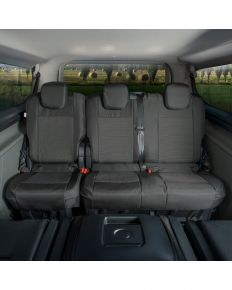 Housse de siège auto Tailor Made pour Volkswagen Transporter T7 à partir de 2024 (pour la 2e ou la 3e rangée de sièges)