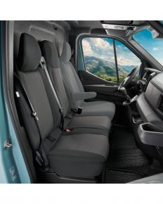 Housses de siège auto Tailor Made pour Renault Master IV à partir de 2025 (banquette double côté passager)