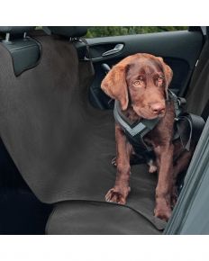 Housse de banquette pour chien Alex XL, noire (127 × 181 cm)