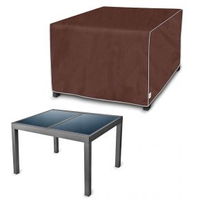 Housse pour table de jardin, marron (125 x 70 x 95 cm)