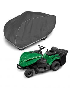 Housse pour tracteur tondeuse avec bac arrière Optimal Garage XL230, gris graphite (230 x 83 x 77 cm)