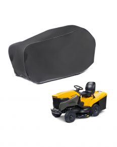 Housse pour tracteur tondeuse avec bac arrière Optimal Garage XXL245, gris graphite (235-245 x 115 x 74 cm)