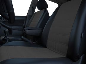 Housse de siège de voiture sur mesure Cuir - Imprimé DACIA LODGY 5p. (2012-2019)