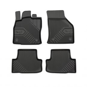 3D Tapis en caoutchouc No.77 pour SKODA KAROQ 2017-up (4 pcs)