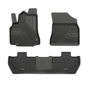 3D Tapis en caoutchouc No.77 pour CITROEN BERLINGO II 2008-2018 (3 pcs)