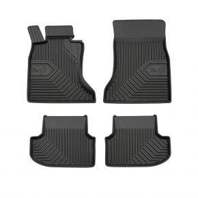 3D Tapis en caoutchouc No.77 pour BMW 5 F10 xDrive 4x4 2013-2017 (4 pcs)