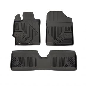 3D Tapis en caoutchouc No.77 pour TOYOTA YARIS III (ne convient pas sur hybrid) 2011-2019 (3 pcs)