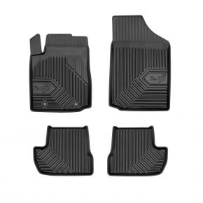 3D Tapis en caoutchouc No.77 pour CITROEN C2 2003-2009 (4 pcs)