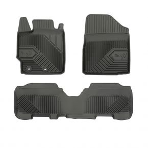 3D Tapis en caoutchouc No.77 pour TOYOTA YARIS II 2005-2011 (3 pcs)