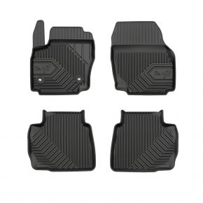 3D Tapis en caoutchouc No.77 pour FORD MONDEO IV (l'espace entre la fixation des tapis 31 cm) 2007-2014 (4 pcs)