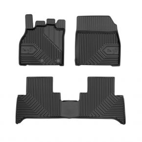 3D Tapis en caoutchouc No.77 pour RENAULT SCENIC III 2009-2016 (3 pcs)