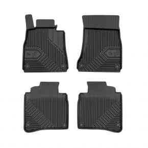 3D Tapis en caoutchouc No.77 pour MERCEDES S-CLASS W222 4Matic Long 2013-2020 (4 pcs)