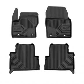 3D Tapis en caoutchouc No.77 pour FORD C-MAX II (l'espace entre la fixation des tapis 25,5 cm) 2010-2019 (4 pcs)