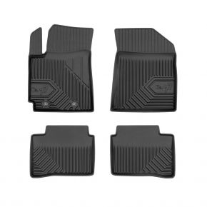 3D Tapis en caoutchouc No.77 pour HYUNDAI i10 III 2019-up (4 pcs)