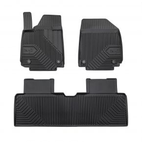 3D Tapis en caoutchouc No.77 pour Hyundai Ioniq 6 sedan à partir de 2022 (3 pcs)