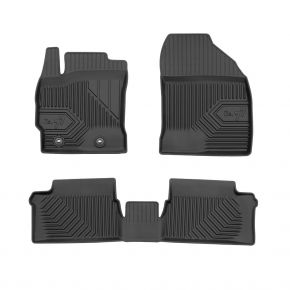 3D Tapis en caoutchouc No.77 pour TOYOTA AURIS II Hybrid 2012-2018 (3 pcs)