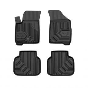 3D Tapis en caoutchouc No.77 pour DODGE JOURNEY (pour version avec une fixation des tapis) 2008-2020 (4 pcs)