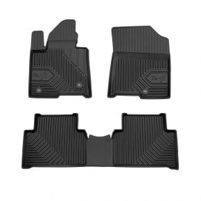 3D Tapis en caoutchouc No.77 pour KIA SORENTO IV XL Hybrid 2020-up (3 pcs)