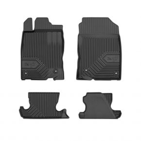 3D Tapis en caoutchouc No.77 pour HONDA CR-Z hatchback 2010-2016 (4 pcs)