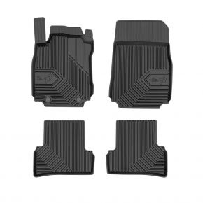 3D Tapis en caoutchouc No.77 pour RENAULT MODUS 2004-2012 (4 pcs)