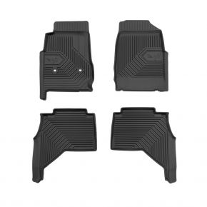 3D Tapis en caoutchouc No.77 pour ISUZU D-MAX II 2011-2019 (4 pcs)