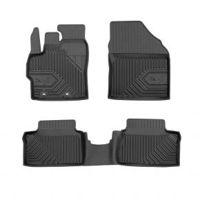 3D Tapis en caoutchouc No.77 pour TOYOTA YARIS IV hybrid 2019-up (3 pcs)