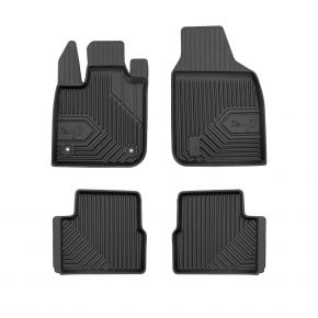 3D Tapis en caoutchouc No.77 pour FIAT 500 II Electric 2020-up (4 pcs)