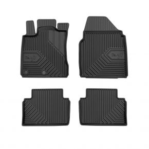 3D Tapis en caoutchouc No.77 pour NISSAN QASHQAI I (ne convient pas sur Tekna version) 2006-2013 (4 pcs)