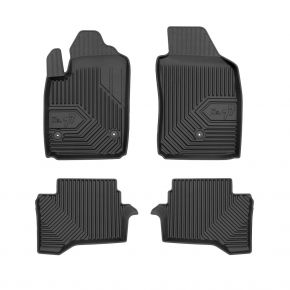 3D Tapis en caoutchouc No.77 pour FIAT 500 I Electric 2015-2020 (4 pcs)