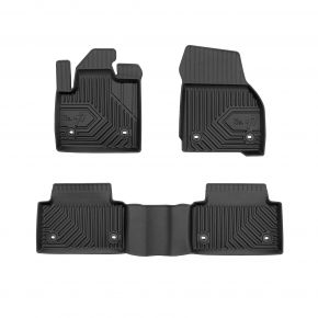 3D Tapis en caoutchouc No.77 pour Jaguar E-Pace 2017-2024 (3 pcs)
