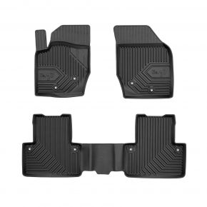 3D Tapis en caoutchouc No.77 pour Volvo XC90 I 2002-2016 (3 pcs)