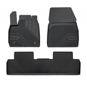 3D Tapis en caoutchouc No.77 pour Renault Megane E-Tech crossover à partir de 2022 (3 pcs)