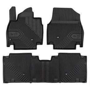 3D Tapis en caoutchouc No.77 pour Kia EV9 à partir de 2023 (3 pcs)