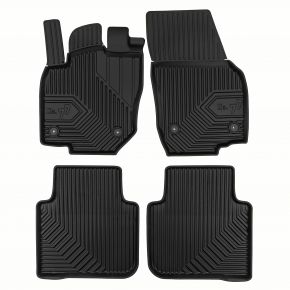 3D Tapis en caoutchouc No.77 pour Škoda Kodiaq II à partir de 2024 (4 pcs)