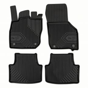 3D Tapis en caoutchouc No.77 pour Škoda Octavia IV Hybride léger à partir de 2019 (4 pcs)