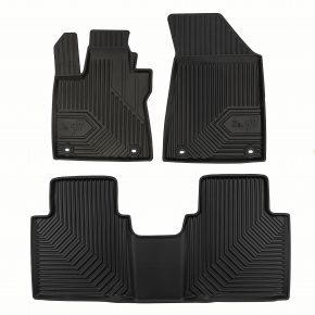 3D Tapis en caoutchouc No.77 pour MG HS II sauf PHEV à partir de 2024 (3 pcs)
