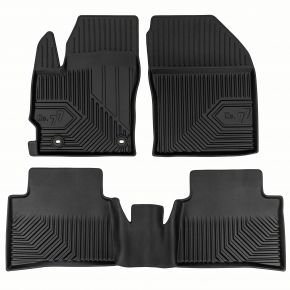3D Tapis en caoutchouc No.77 pour Toyota Corolla XII combi, hybrid à partir de 2018 (3 pcs)