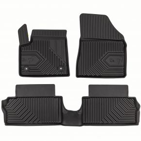3D Tapis en caoutchouc No.77 pour Fiat Grande Panda hatchback, Electric à partir de 2024 (3 pcs)