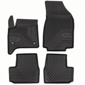 3D Tapis en caoutchouc No.77 pour Fiat Grande Panda hatchback, hybrid à partir de 2024 (4 pcs)