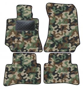 Army car mats Mercedes E Class W212  2009-2016 4ks