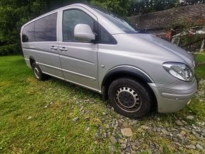 Extensions d'ailes en plastique pour Mercedes-Benz Vito II Viano (2003-2014)