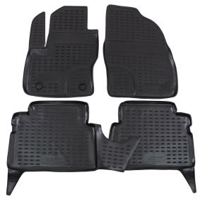 Tapis de voiture FORD Focus C-MAX 2003-2010 4 pcs