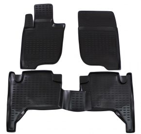 Tapis de voiture MITSUBISHI L200 IV 2005-2015  4 pcs 4 DOOR