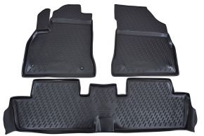 Tapis de voiture PEUGEOT 3008 2010-2016  3 pcs