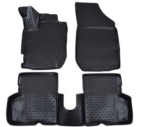 Tapis de voiture RENAULT Captur  2013-up  4 pcs